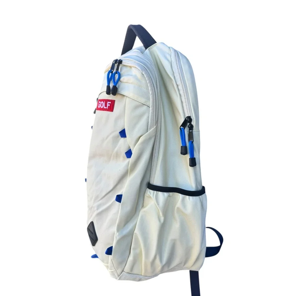Golf Wang Cream Blue Utility Backpack Tyler The Creator Streetwear Bag